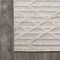 Jonathan Y Ararat High-Low Pile Moroccan Diamond Modern Beige 4 ft. x 6 ft. Indoor/Outdoor Area Rug SBH105A-4 - alternate 8
