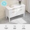 Martha Stewart Hutton Shaker Style Home Office 4 Drawer Lateral File Cabinet in White w/Polished Brass Hardware ZG-ZP-13-WH-GLD-MS - alternate 13