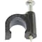 Dolphin Components Cable Staple, RG-6 Coaxial Cable Use Type, 5/16 in Size, Black DCC-6B - alternate 1