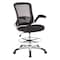 Office Star Products DC Series Mesh Back Drafting Chair, Black DCY69006-3M - alternate 1