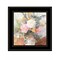 Homeroots Table Bouquet 2 Black Framed Print Wall Art 407877 - alternate 1
