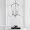 Jonathan Y Gloria 19" 4-light Metal LED Pendant, Chrome JYL7411A - alternate 13