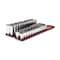 Tekton 1/2 Inch Drive 6-Point Socket Set with Rails and Tray, 46-Piece 10-32 mm SHD92207 - alternate 1