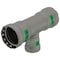 Viega MegaPress tee P1 1.5 P2 1.5 P3 1 carbon steel zinc-nickel coating 25370 - alternate 3