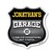 Signmission Jonathan's Garage I Can Fix Everything But Stupid, 6 Inch X 6 Inch, Plastic Sign SHI-P-6-490-JONATHAN - alternate 1