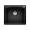 Blanco Diamond Single Bowl Dual Mount, Coal Black 442905 - alternate 1