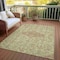 Homeroots 8' X 10' Sage Medallion Washable Indoor Outdoor Area Rug 607413 - alternate 9
