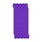 Rip-Tie Cable Wrap, 5-1/2 in L, Violet, Nylon Loop / Polyethylene Hook, 10 PK Y-55-Q10-V - alternate 5