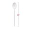Smarty Had A Party Silver with White Handle Moderno Disposable Plastic Dinner Spoons (240 Spoons), 240PK 9320-SWS-CASE - alternate 10
