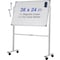 Vevor Mobile Dry Erase Board Magnetic Whiteboard w/ Stand 36" x 24" Double Sided YDMB36X24 - alternate 1