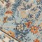 Homeroots 2' X 3' Blue and Orange Floral Stain Resistant Indoor Outdoor Area Rug 531504 - alternate 8