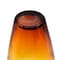 Homeroots 19" Clear And Brown Ombre Glass Table Vase 574231 - alternate 5