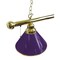 Holland Bar Stool Co Purple 3 Shade Billiard Light, Brass Fixture BL3BRPurp - alternate 8