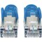 Intellinet Network Solutions Augmented Category 6, Cat6A S/Ftp Patch Cable, 14 Ft, Blue Copper, 26 741507 - alternate 4