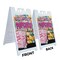 Signmission Gourmet Flavored Popcorn, A-Frame & 2 Decals Installed, Heavy-Duty Plastic Frame SBHD-D-2436-Gourmet Flavored Popcorn - alternate 5