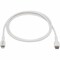 Tripp Lite USB C TO LIGHTNING SYNC/CHARGE CABLE WHI M102-01M-WH - alternate 4