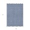 Homeroots 9' X 12' Navy Blue And Ivory Chevron Washable Indoor Outdoor Area Rug 595329 - alternate 9
