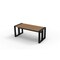 Newtechwood Garden Bench (Teak Seat) 39.38" US-10-BN-TK-KIT - alternate 1