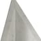 Homeroots Set of Two White Marble Triangle Decorative Bookends, 2PK 392143 - alternate 8