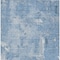 Homeroots 8' X 10' Denim Blue And Ivory Abstract Washable Indoor Outdoor Area Rug 596857 - alternate 9