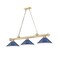 Z-Lite Cordon Heritage Brass 3 Light Billiard 2306-3HBR-MNB - alternate 7