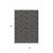 Homeroots 10' X 14' Black Ivory And Gold Geometric Washable Indoor Outdoor Area Rug 615187 - alternate 9