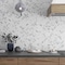 Apollo Tile 11.1in x 12.36in Polished White with Blue-Gray Porcelain Wall and Floor Tile 4.76 sq ft/case, 5PK AR88STABLHERA - alternate 4