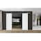 Sartodoors Slab Door Panel 36 x 80 inches, BASIC 0111 Arctic White, Wood Veneer Doors, Pocket Closet Sliding BASIC0111S-MAW-36 - alternate 4
