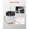 Vevor 1/4HP RV AC Fan Motor AC115V 3A 1650RPM Single Phase with 5uf/370V Capacitor YDK180-4G16 - alternate 6
