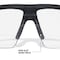 Klein Tools Low-Profile Bifocal Safety Glasses +2.00 03615 - alternate 7