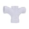 Charlotte Pipe Schedule 40 2 in. Hub X 1-1/2 in. D Hub PVC Cross 1 pk PVC005001000 - alternate 1