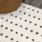Jonathan Y Pele Modern Geometric Dot Shag White/Gray 5 ft. x 8 ft. Area Rug MOH400A-5 - alternate 8