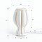 Jonathan Y Flower 13" Tropical Coastal Plant-Based PLA 3D Printed Dimmable LED Table Lamp, White USA1005B - alternate 10