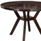 Homeroots 48" Espresso Wood Round Top Dining Table 631264 - alternate 5