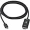 Eaton EATON, HDMI Cable, 3 ft, 4K, Male to Male U444-003-HDR4BE - alternate 4