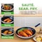 Nutrichef 10 Inch Medium Frying Pan Nonstick NCFRYP10 - alternate 5