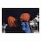 Gloveworks By Ammex Ultra Industrial Flock-Lined Nitrile Disposable Gloves, Medium, 8 mil Thick, 9.06" L, Orange, 500PK GWUOFN44050 - alternate 8