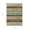 Homeroots 3' X 5' Sage Black And Red Striped Washable Indoor Outdoor Area Rug 598926 - alternate 9