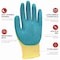 Bison Life Latex Crinkle Coated Work Gloves, Ultra Stretch Grip Gloves for Utility, Yellow/Green, 120Pairs, 120PK BLZ-ESRG-18YGR-A - alternate 9