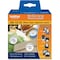 Brother Die Cut Circle Cartridge, Black/White, Labels/Roll: 1000 DK1218 - alternate 1