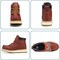 Handpoint Mens 6 in Soft Toe Work Boots-Water Resistant Full-Grain Leather Boots, KEVLAR, 8.5 CK303EE-8.5 - alternate 6