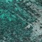 Homeroots 8' Teal Blue Aqua And Gray Round Abstract Washable Indoor Outdoor Area Rug 577249 - alternate 8