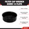 Performance Tool Cap Filter Wrench 65Mm 14 Flutes Filter Cap Wren, W54074 W54074 - alternate 7