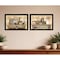 Homeroots Set Of Two Rustic Still Life Black Framed Print Wall Art, 2PK 405717 - alternate 5