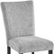 Homeroots Set of Two Light Gray and Black Upholstered Fabric And Wood Dining Side Chairs, 2PK 654254 - alternate 10
