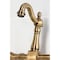 Kingston Brass Two-Handle Wall Mount Bridge Kitchen Faucet, Antique Brass KS2443WLL - alternate 6