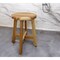 Homeroots 18" Natural Brown Backless Bar Chair 376718 - alternate 9