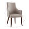 Manhattan Comfort 6-Piece Connie Dining Chair and Arm Chair in Taupe 6-DC095-TP - alternate 9