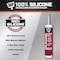 Dap Clear Silicone Kitchen and Bath Sealant 10.1 oz 7079808648 - alternate 5