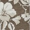 Homeroots 8' X 10' Brown Beige And Taupe Floral Washable Indoor Outdoor Area Rug 589533 - alternate 4